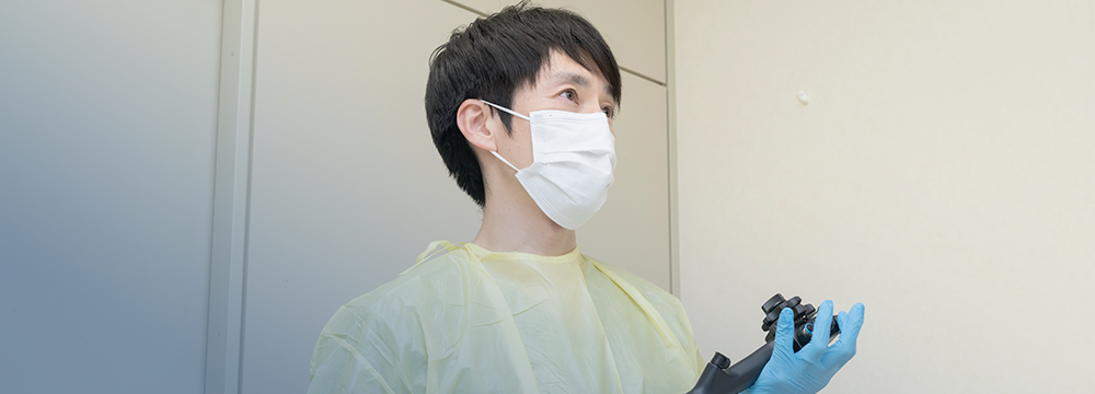 日本消化器内視鏡学会専門医が行う丁寧で精度の高い内視鏡検査