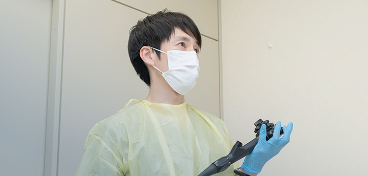 日本消化器内視鏡学会専門医が行う丁寧で精度の高い内視鏡検査